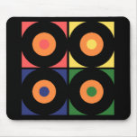 Vinyl Pop Art Mousepad