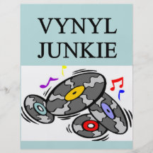 VINYL record collector Personalized Flyer