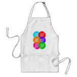 Vinyl Record Colours aprons