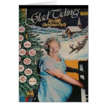 Vinyl Record Cover Christmas card