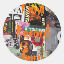 Vinyl Record Guru Stickers