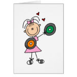 Vinyl Record Lover Card