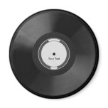 Vinyl.Record Refrigerator Magnets