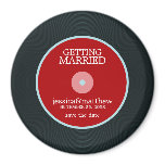 Vinyl Record Wedding Save the Date magnets