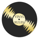 VINYL RULES stickers