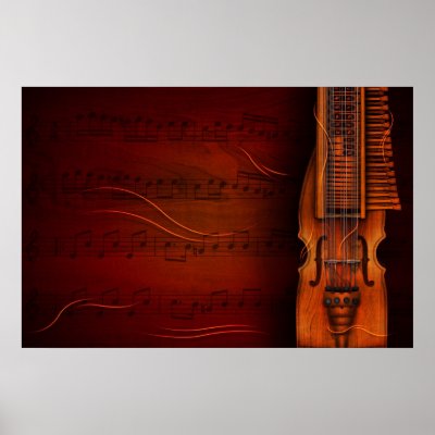Viola De Teclas (Nyckelharpa) Poster by vladstudio