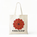 Viola Instrument Flower Bag
