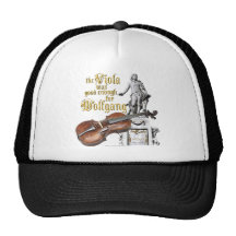 Viola & Mozart Trucker Hats