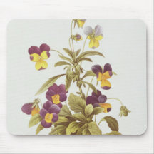 Viola Tricolour Mouse Pad