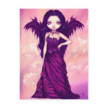 "Violet Angel" Postcard