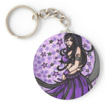 Violet Belly Dancer Keychains