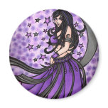 Violet Belly Dancer magnets