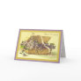 Violet Best Wishes Card