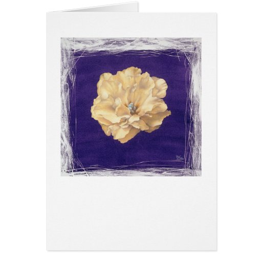 Violet Carnation Card