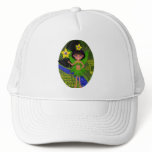 Violet Faery in Field of Flowers Hat