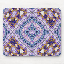 Violet Quilt Mouse Pad