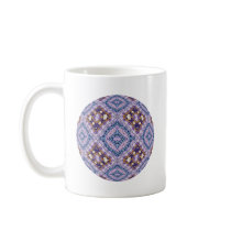 Violet Quilt Coffee Mugs
