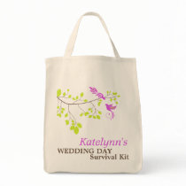 Violet Romance Wedding Day Survival Kit Bag
