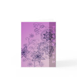 Violet Thank You Card