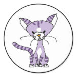 Violet the Cat Sticker (Meet the Mews)