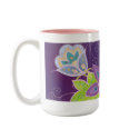 Violet Tulip Coffee Mug