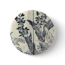 Violets and arrow arum by Tachibana,Yasukuni Pin