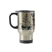 Violets and arrow arum by Tachibana,Yasukuni Coffee Mugs