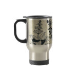 Violets and arrow arum by Tachibana,Yasukuni mugs