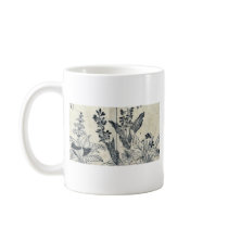 Violets and arrow arum by Tachibana,Yasukuni Mugs
