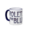 Violets Are Blue mugs