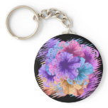 Violets Gone Wild keychains