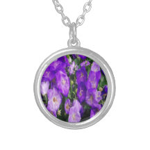 Violets in Bloom Custom Necklace