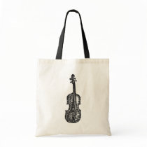 Violin Canvas Bags