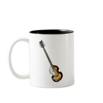 Violin Bass Guitar Mug
