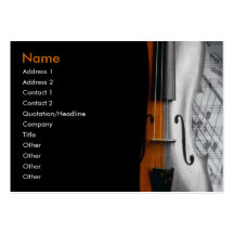 Violin Business Card
