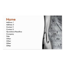 Violin Business Card