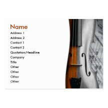Violin Business Card