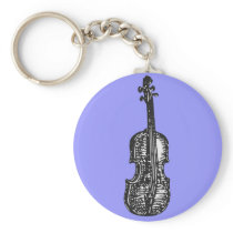 Violin Key Chain