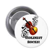 Violin,Lover at Heart_ Pin