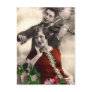 Violin Music Played by Vintage Musician Post Cards