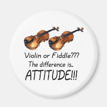Violin or Fiddle??? Fridge Magnets