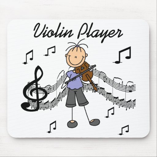 Violin Player Mousepad