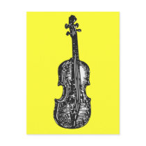 Violin Postcard