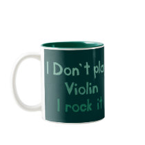 Violin Rock It Mug