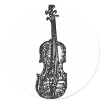 Violin Stickers