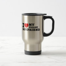Violist Boyfriend Designs Coffee Mug