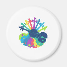 Violn Fun Fridge Magnets