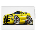 Viper GTS Yel/Blk Card