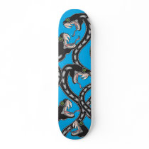 Viper Pit - Blue Custom Skateboard