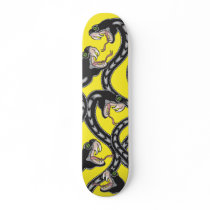 Viper Pit - Yellow Skate Board
